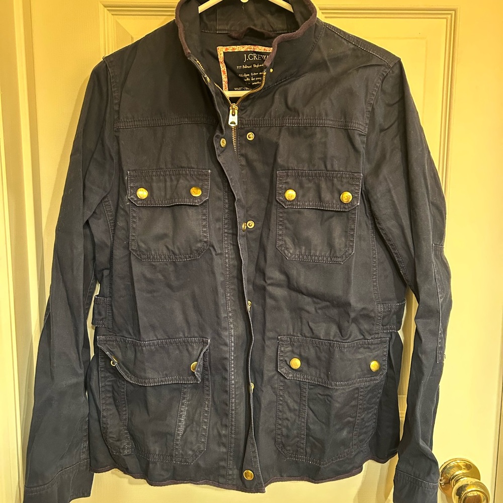 GUC J. Crew Women’s Navy Field Jacket